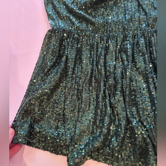 Torrid Emerald Sequin Cami Tank - Picture 4 of 7